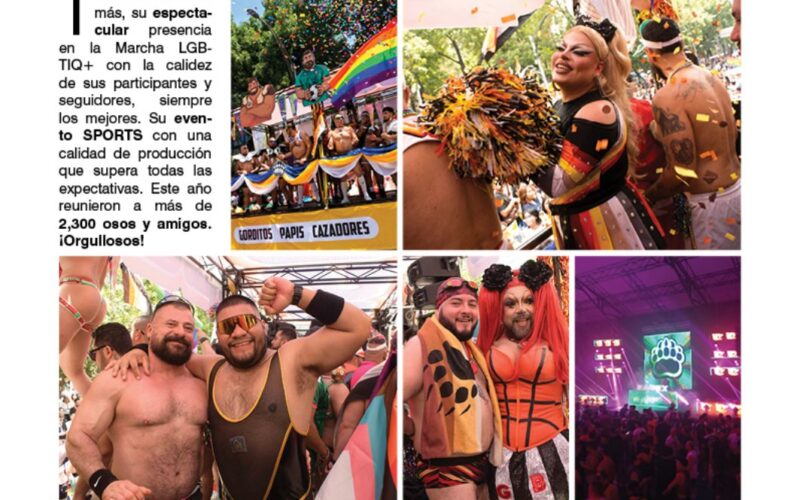 Bearmex: la marca de los osos de México brilla en el Pride
