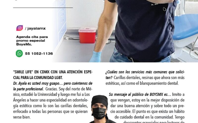 El guapo Doctor Ayala: cuidado dental en plan LGBT