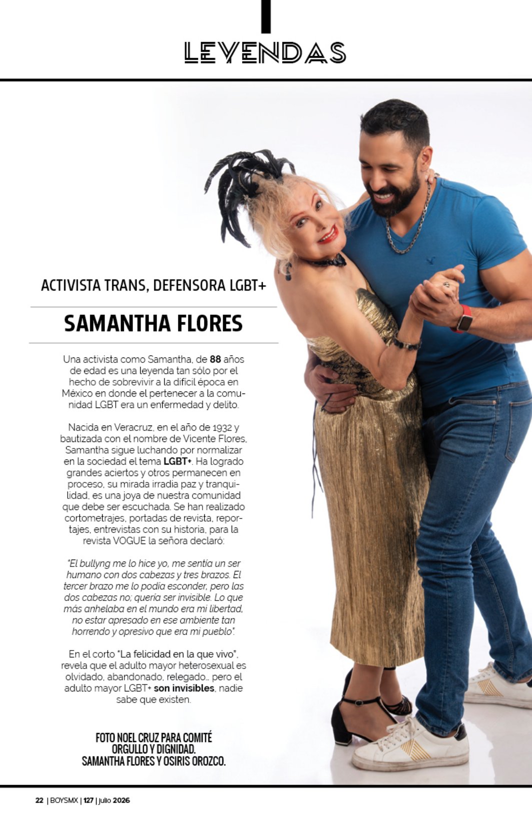 Samantha Flores: la leyenda trans que sigue iluminando a la comunidad