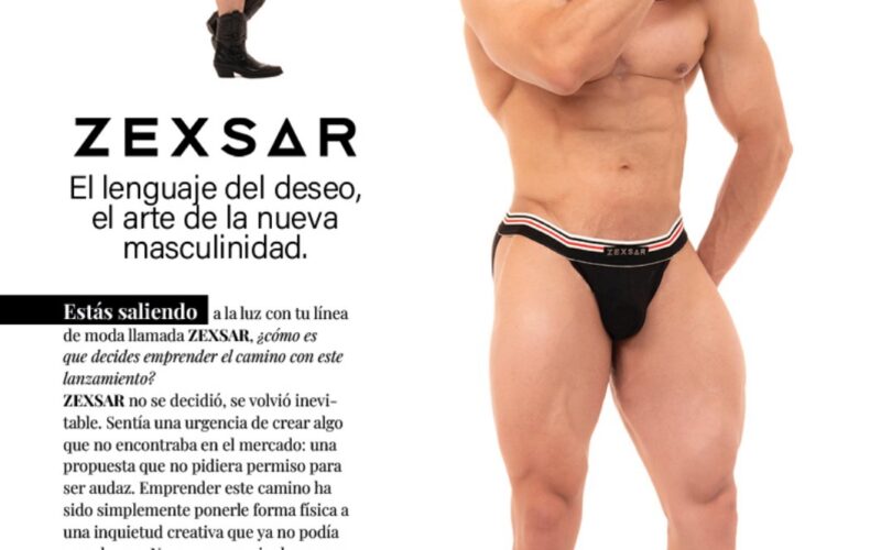 ZEXSAR: el lenguaje del deseo y el arte de la nueva masculinidad