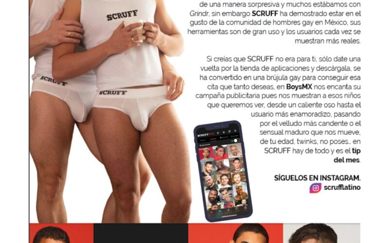 App del mes: Scruff Latino, la brújula del ligue gay en México
